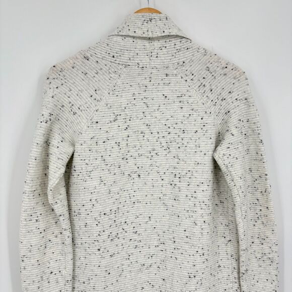 Haven Well Within Donegal Duster Cardigan Sweater Speckled Ivory Size XS, Chic - Picture 7 of 10